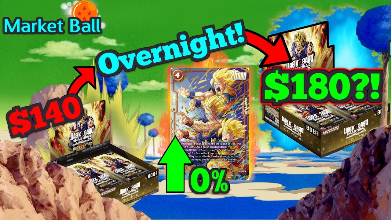 30% Overnight... How I Completely Underestimated This Card Set - Dragon Ball  Market Update