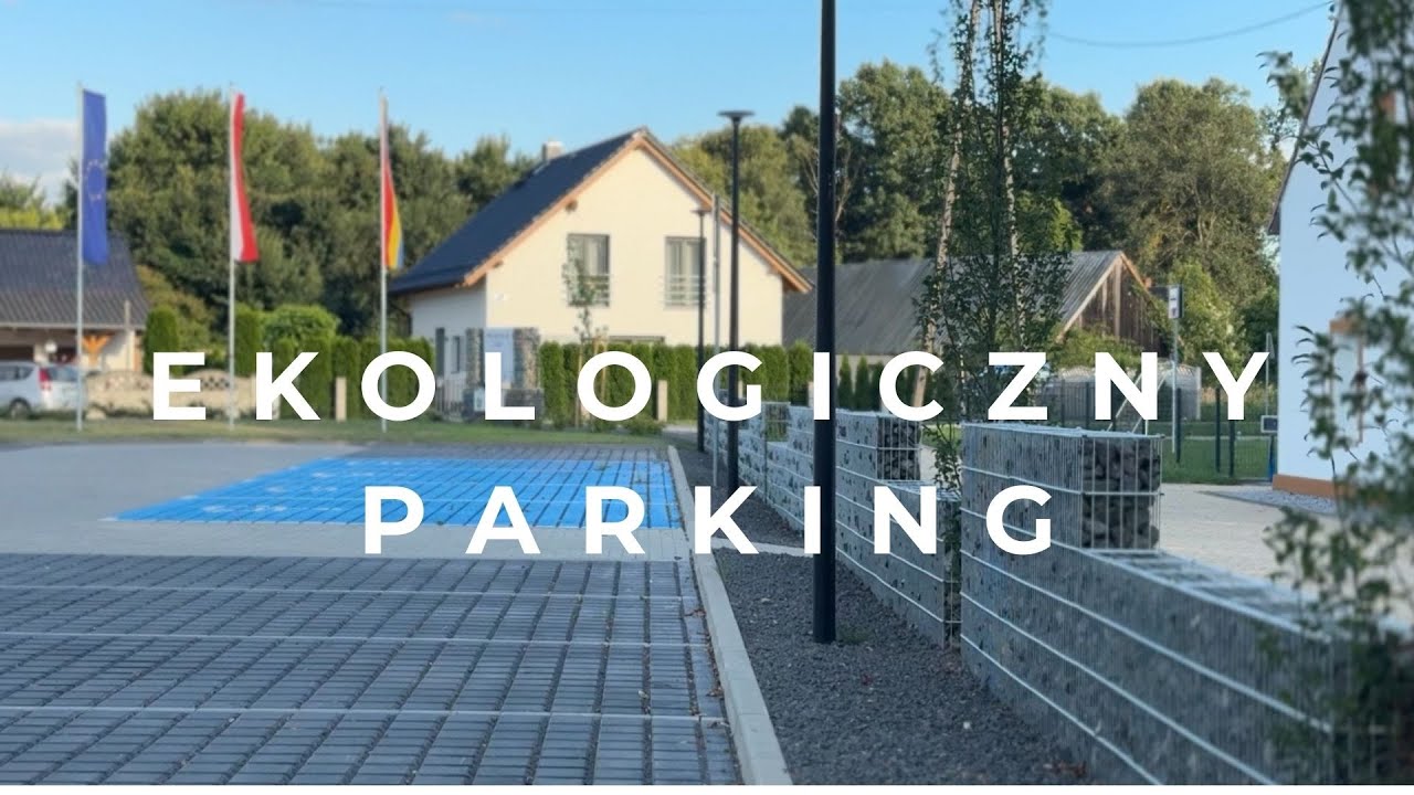 Nowoczesny i ekologiczny parking w Chrząstowicach