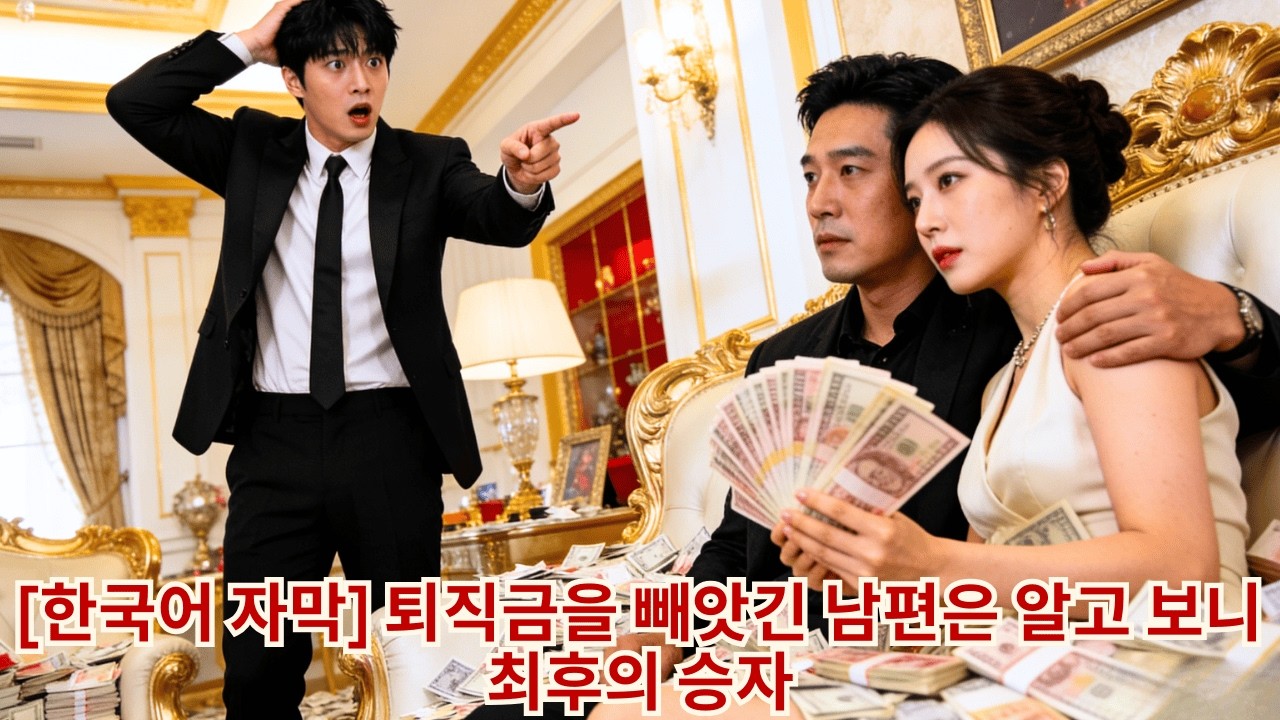 친엄마가 불륜남과 짜고 아빠 퇴직금을 3년째 가로챘는데…그런데 그 남자가 돈을 챙겨 도망치고,오히려 그녀 아들까지 위험에 빠뜨리다!분노한 아버지의 복수극,결말에 모두 와아 소리쳤다