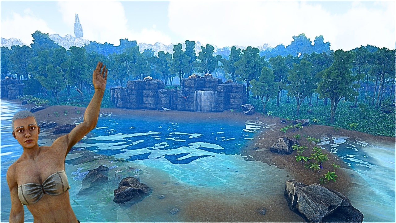 MAIS UMA AVENTURA NO ARK OMEGA!! ARK OMEGA #01