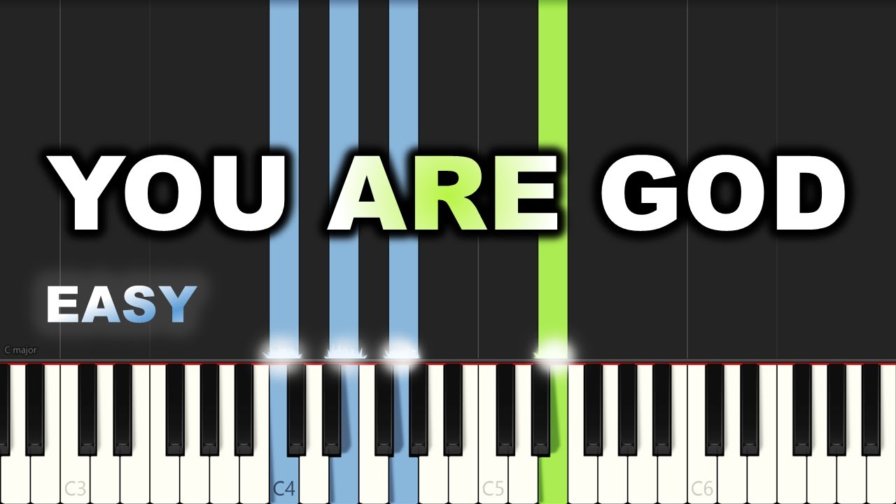 Nathaniel Bassey - You are God ft Chigozie Achugo | EASY PIANO TUTORIAL BY Extreme Midi