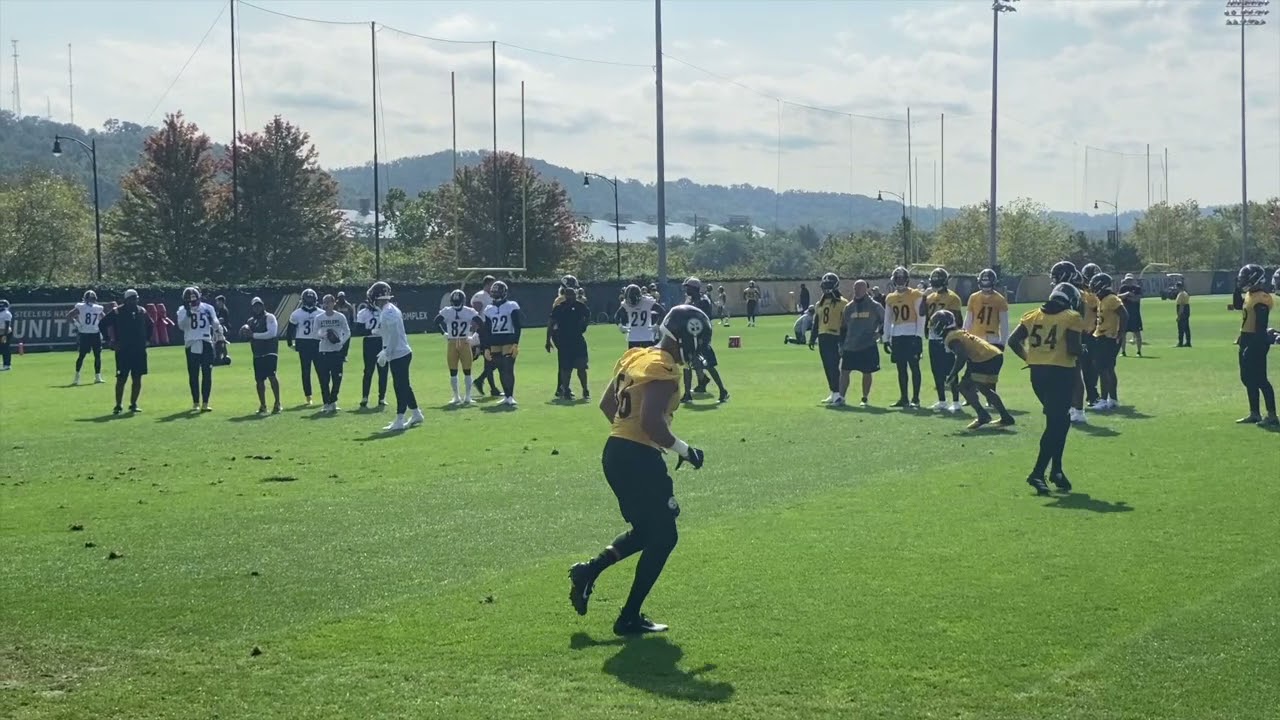 Sights and Sounds from Steelers Practice: Eric Ebron Returns, TEs vs. LBs 9/17/21