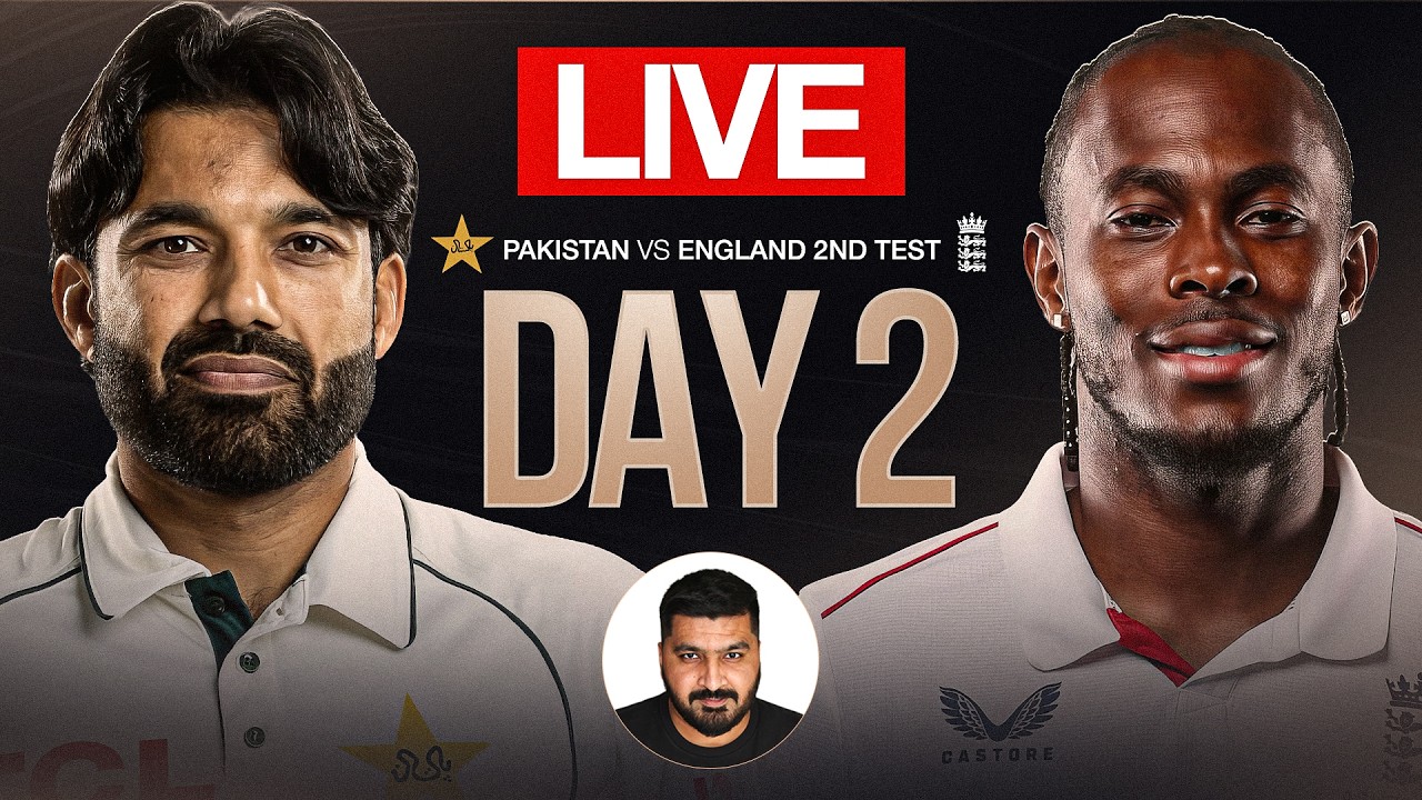 PAK vs ENG Match Live: Pakistan vs England 2nd Test Day 2 | Lords | London Weather | Score |