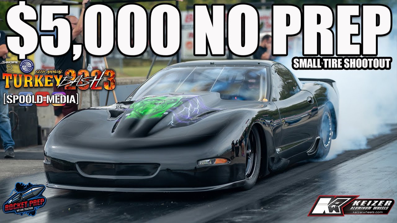 GANGSTER $5,000 SMALL TIRE NO PREP!!!! TURKEY BASH 2023 AT OHIO VALLEY DRAGWAY!!!!