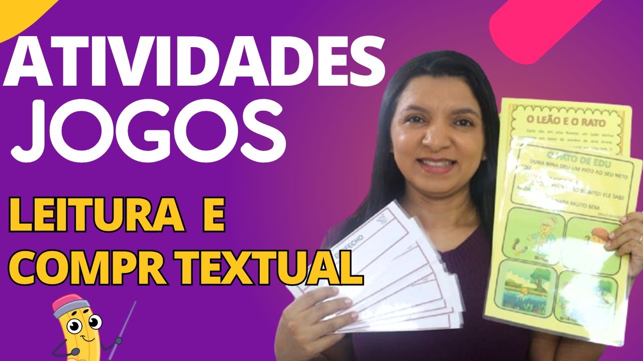 Atividades e Jogos de Leitura e Compreensão Textual [1º AO  5º ANO] Professor em Sala