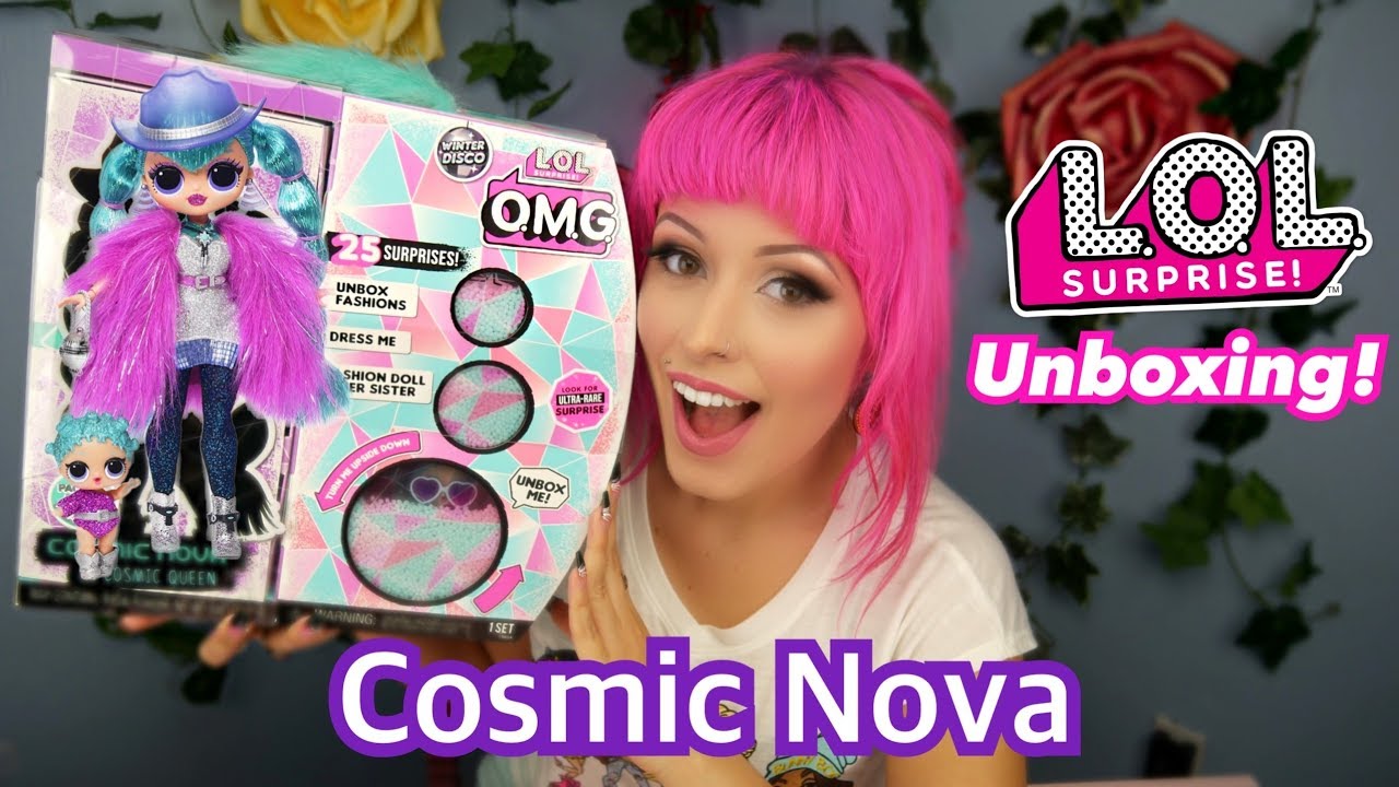NEW LOL OMG COSMIC NOVA FASHION DOLL UNBOXING!