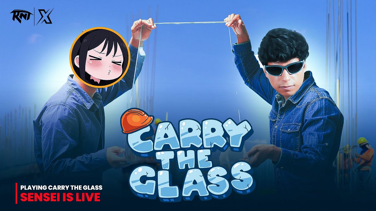 She said yes!!!... to play Carry The Glass with me ☺️ | Sensei