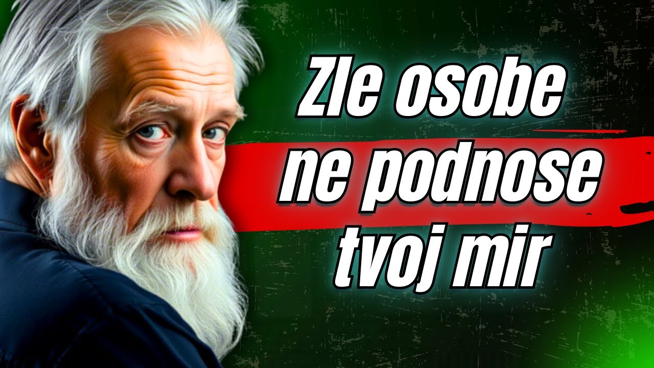 Zle osobe se raspadaju kad ti postaneš miran - psihologija tišine