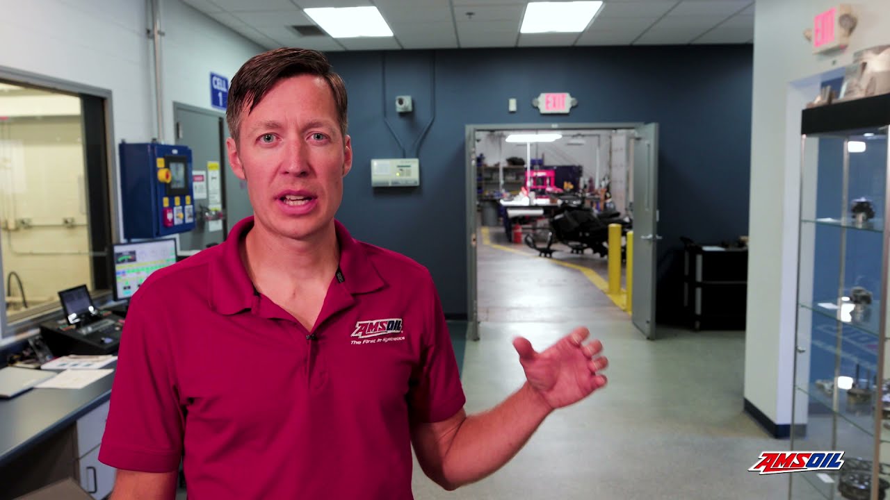 Экскурсия по механической лаборатории AMSOIL