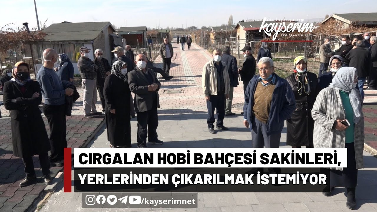 Cırgalan Hobi Bahçesi Sakinleri, Yerlerinden Çıkarılmak İstemiyor
