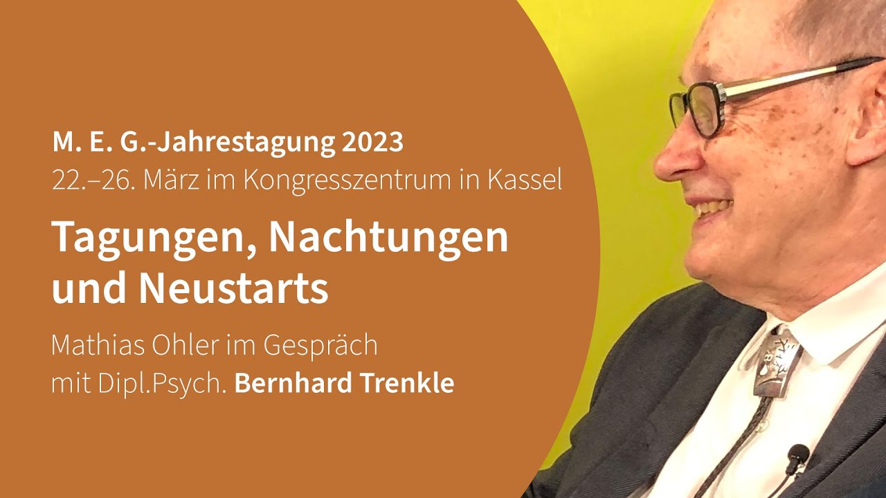 Tagungen, Nachtungen und Neustarts. Bernhard Trenkle beim #HypnoTalk