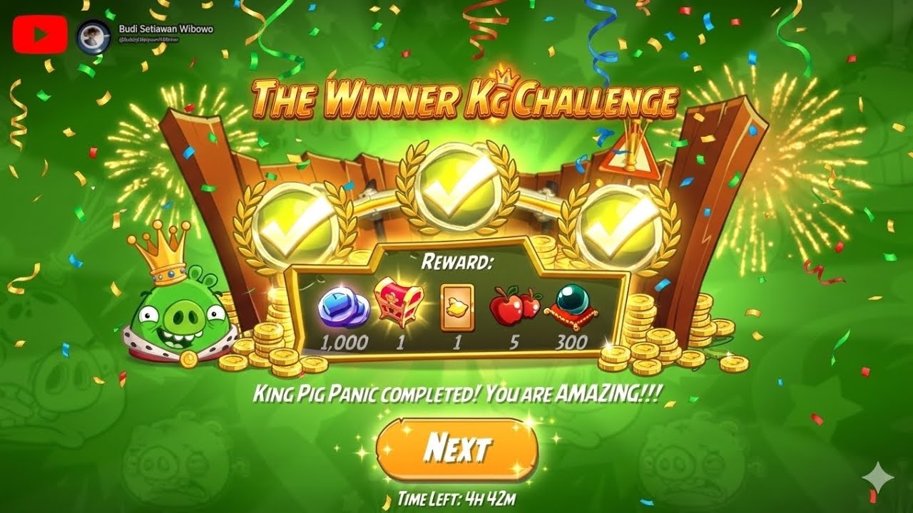Account 2 - Victory for Challange Angry Birds 2