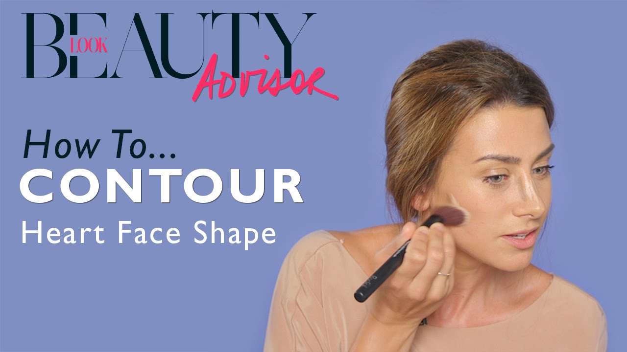 How To Contour For A Heart Face Shape | Tutorial | Look Magazine