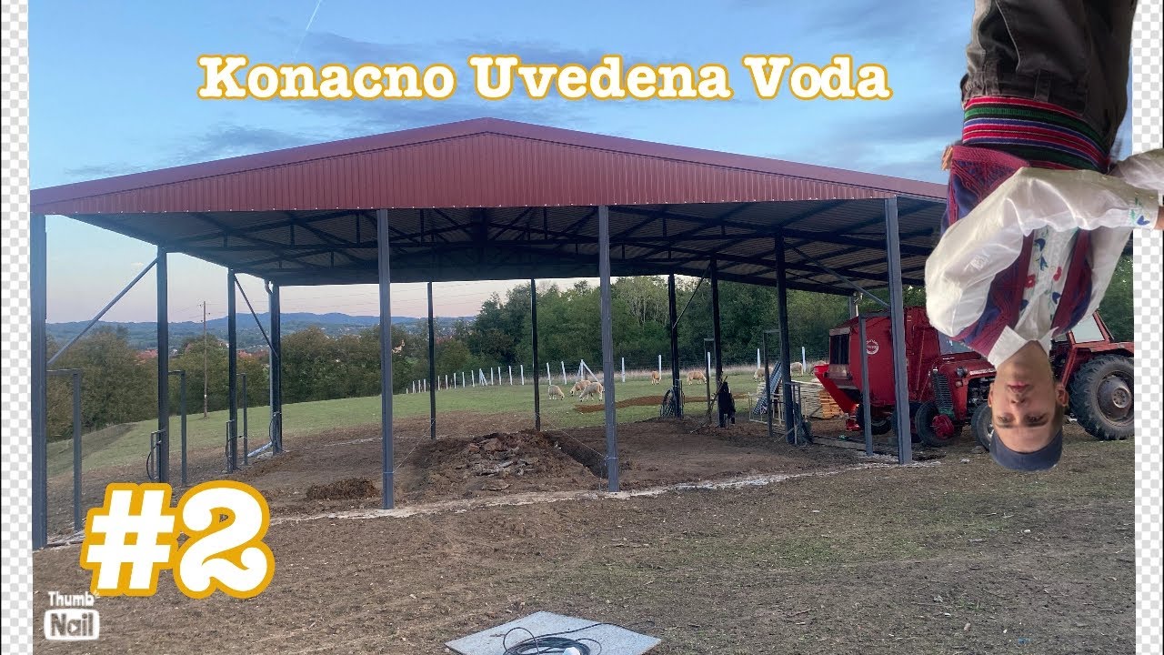 Izgradnja objekta za ovce#2 Konačno je uvedena voda.