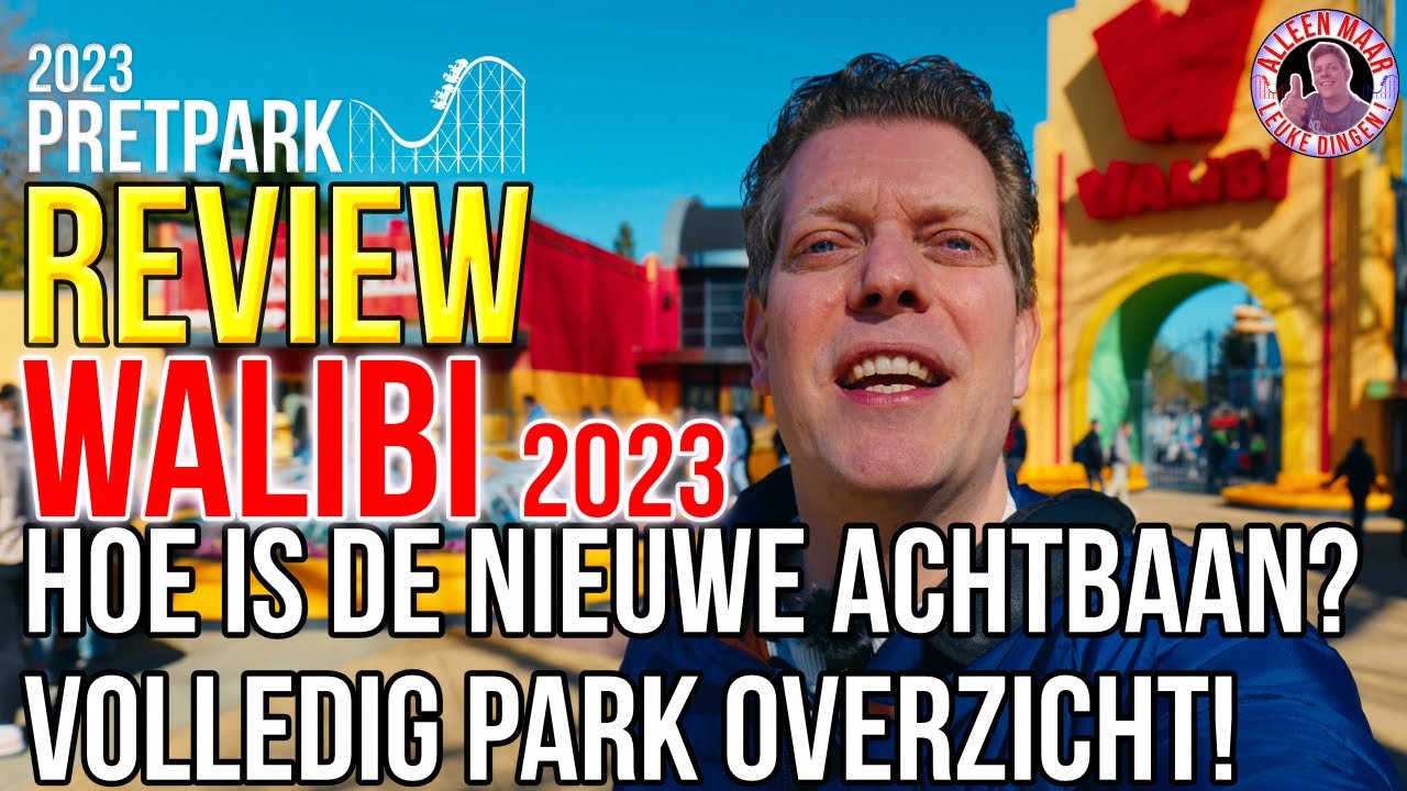 Walibi Holland 2023 Nieuw gebied - Walibi Play voorbereidingen - Mega rustig! Volledig overzicht!
