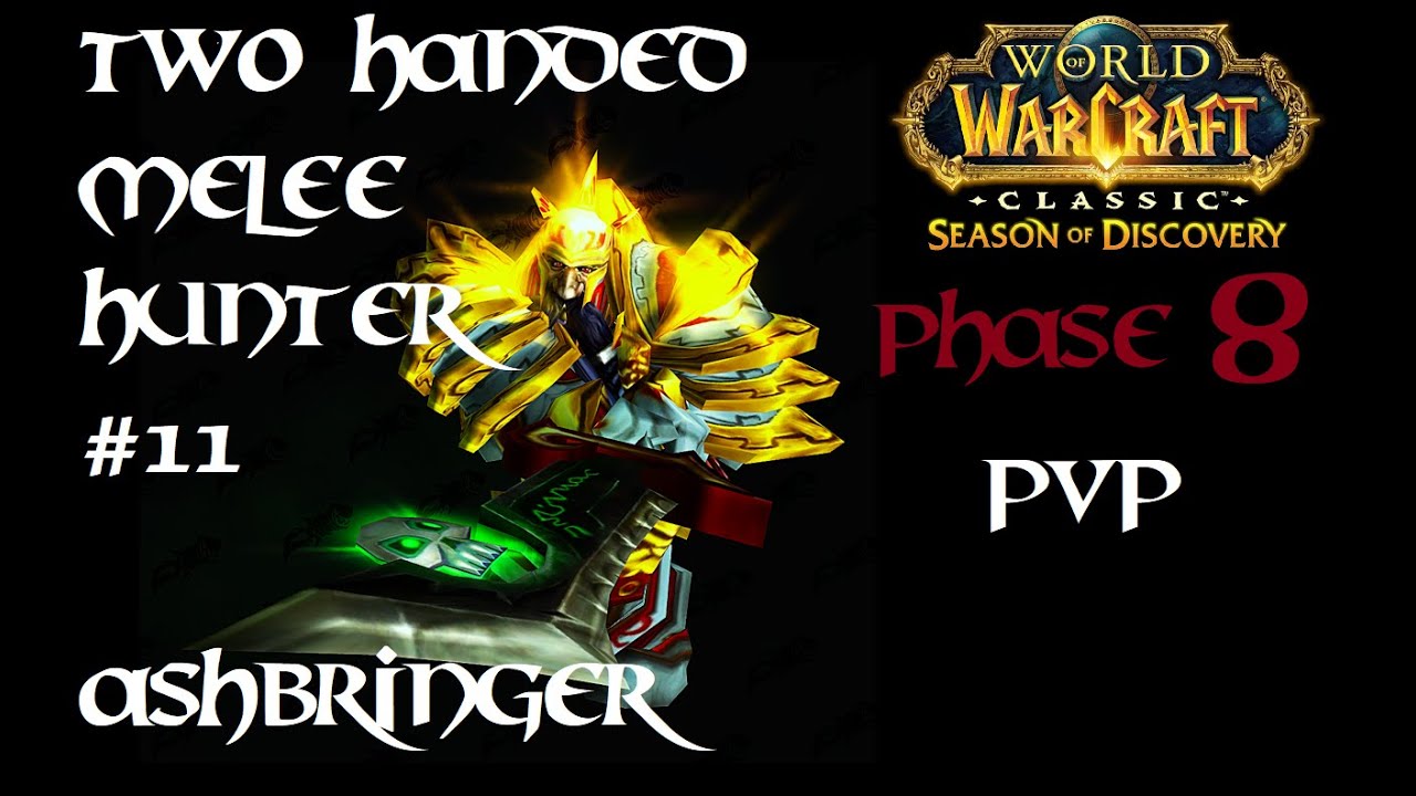 World of Warcraft Season of Discovery - Phase 8 - 2H Melee Hunter PvE: Scarlet Enclave 20 Man Raid