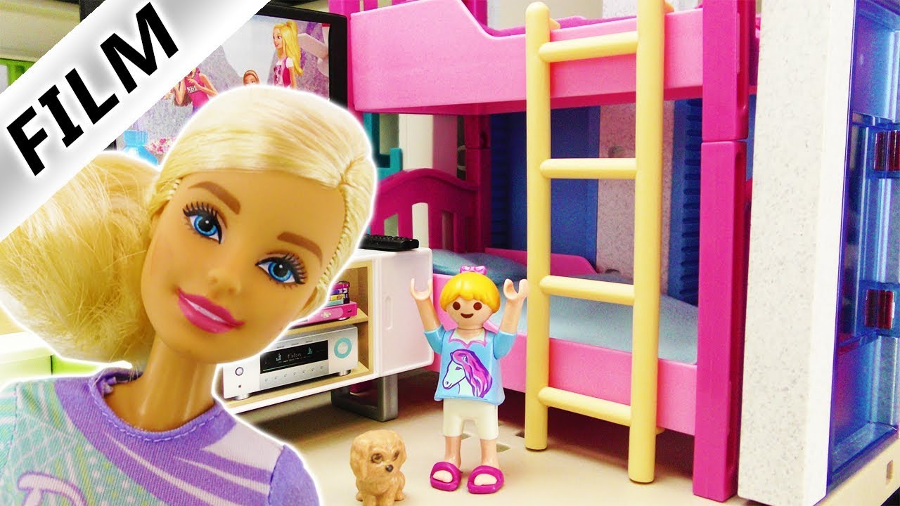 Playmobil Film Deutsch - HANNAHS BARBIE ZIMMER! JULIAN + EMMA FINDEN DAS UNFAIR - Familie Vogel