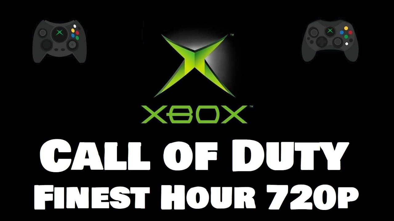 Call of Duty  Finest Hour 720p  Xbox Classic 128mb Ram modded [OgXHD]