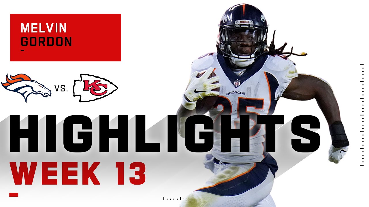 Melvin Gordon Gallops for 131 Rushing Yds vs. Chiefs | NFL 2020 Highlights