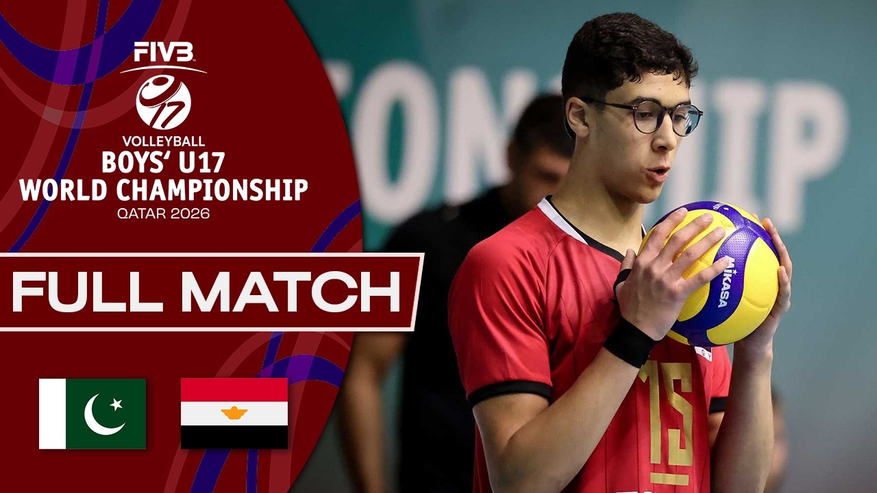 Pakistan vs. Egypt - Round of 16 | Boys' U17 World Championship - 2026
