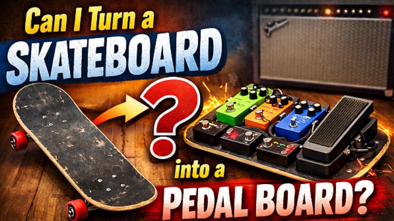Can I Turn a Skateboard into A Pedal Board?