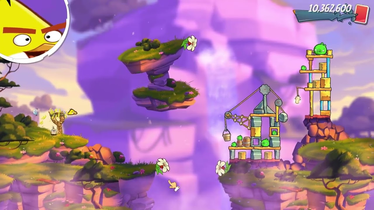 Angry birds 2. The ice capade adventure levels 1 - 6