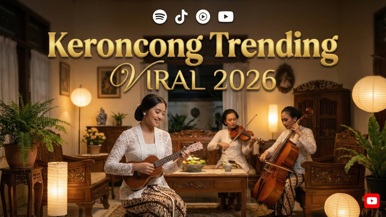🔴 LIVE KERONCONG INDONESIA TERBARU VIRAL 2026 🎻 Musik Keroncong Relaksasi – Playlist Nonstop