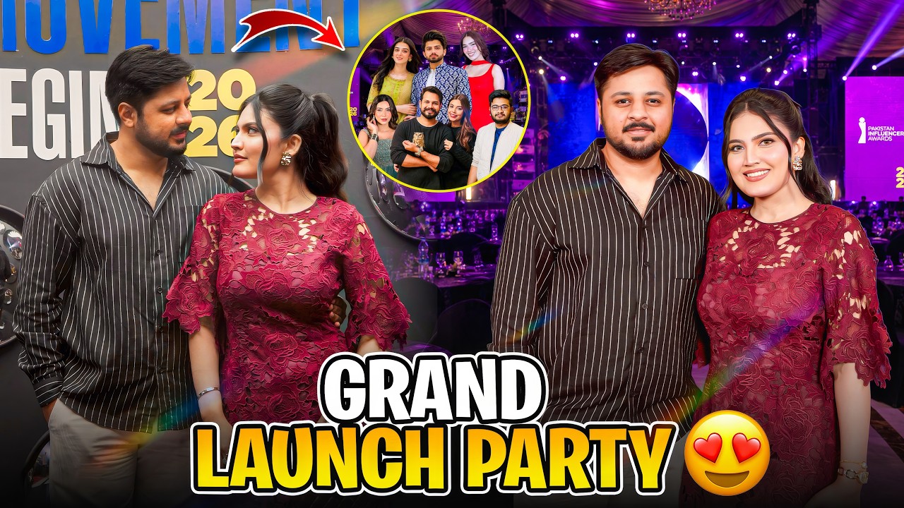 PAKISTAN'S FIRST EVER INFLUENCER AWARDS SHOW 😍| Areeb Ki Karachi Sy Shopping 😂| Grand Launch Party&hearts;️