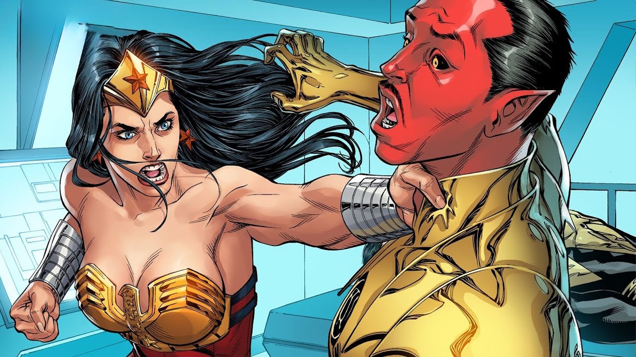 Wonder Woman Loses It After What Sinestro Did To Superman