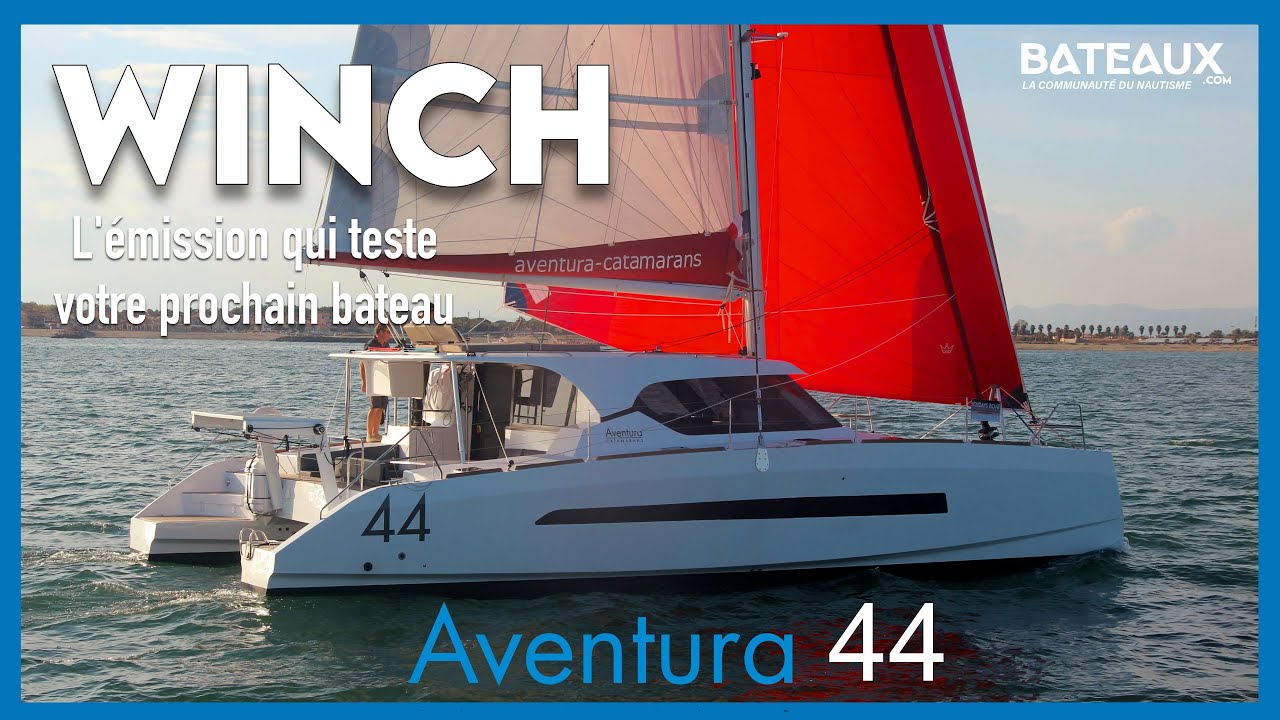 Aventura 44, un cata de croisi&egrave;re v&eacute;loce dans les petits airs.