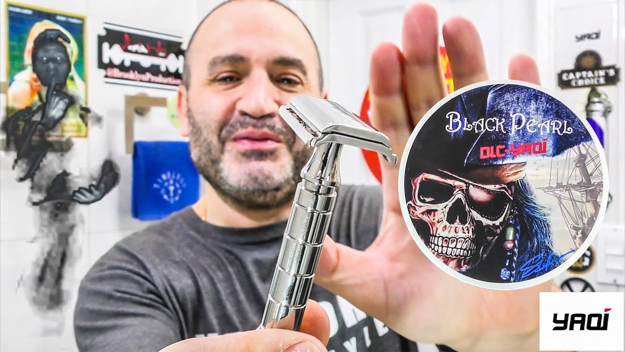 💈Кайфовое БРИТЬЕ на МАКСИМАЛКАХ - YAQI Ghost Gap .90, Yaqi Black Pearl, Barbus Active, Timeless Bowl