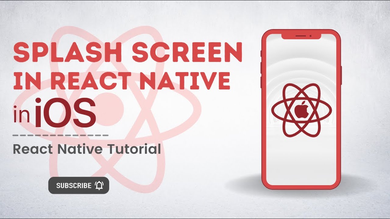 React Native Splash Screen in iOS | #React Native | Splash Screen