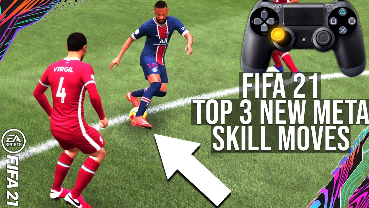 FIFA 21 - Top 3 New META Easy Skill Moves To Beat Your Opponent & Get More Wins! (TUTORIAL)