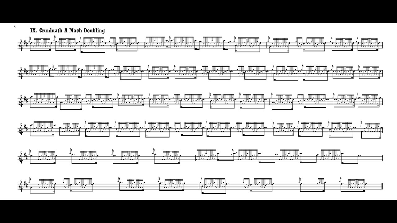 Jordan Alexander Key: Piobaireachd in E Hypo-Dorian, 