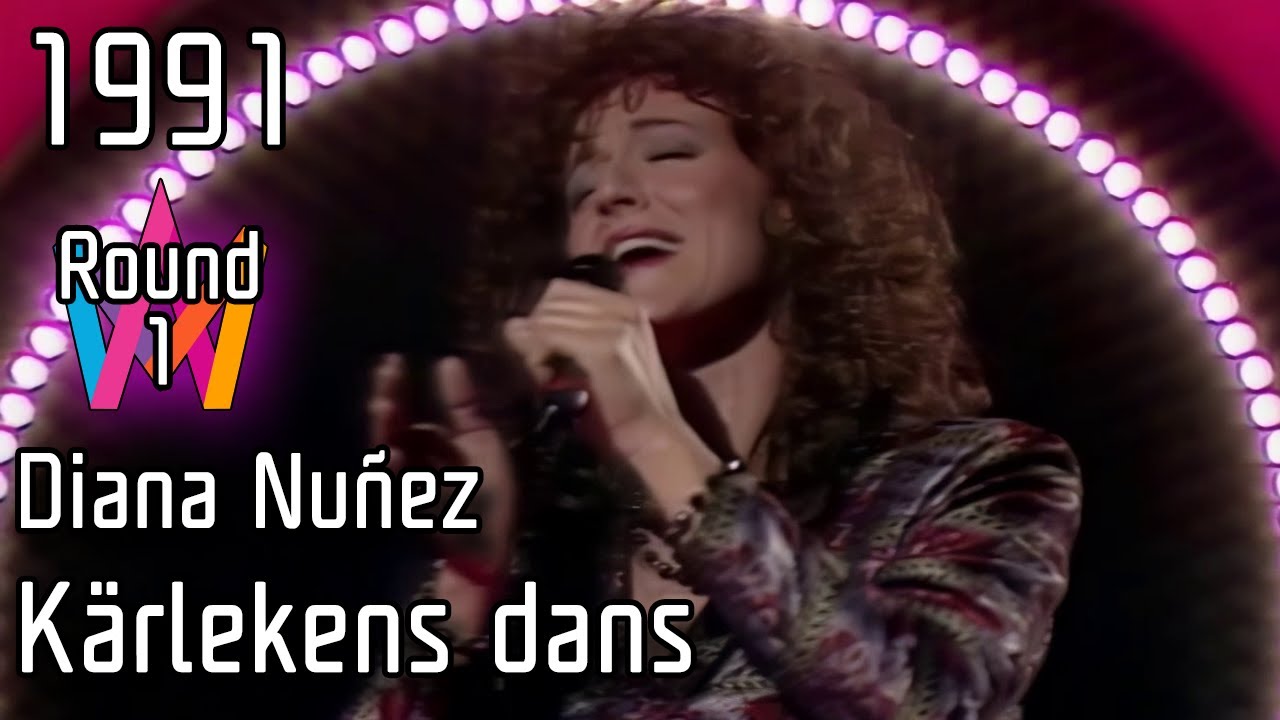 Melodifestivalen 1991 – 03. Kärlekens dans – Diana Nuñez