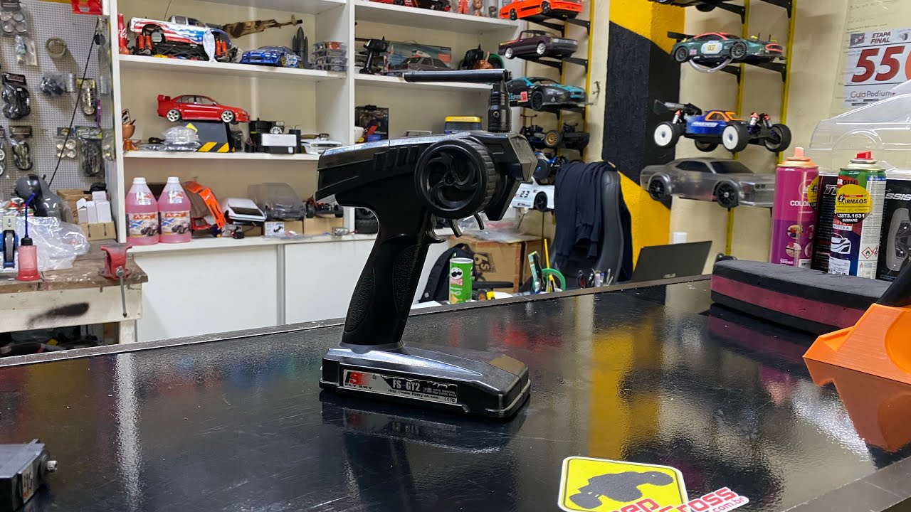 Como “Bindar” um rádio GT2, GT3 e família FlySky