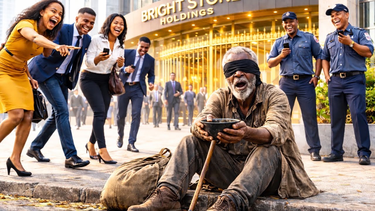 Billionaire Disguised Himself as a Blind Man to Test His Workers,What They Did Next Was Unbelievable