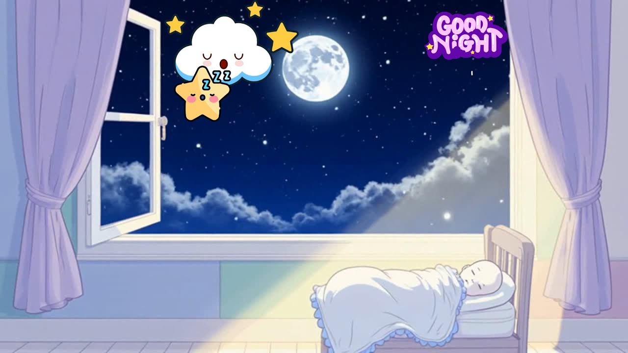 Soothing Lullaby for Babies & Toddlers | Bedtime Song
