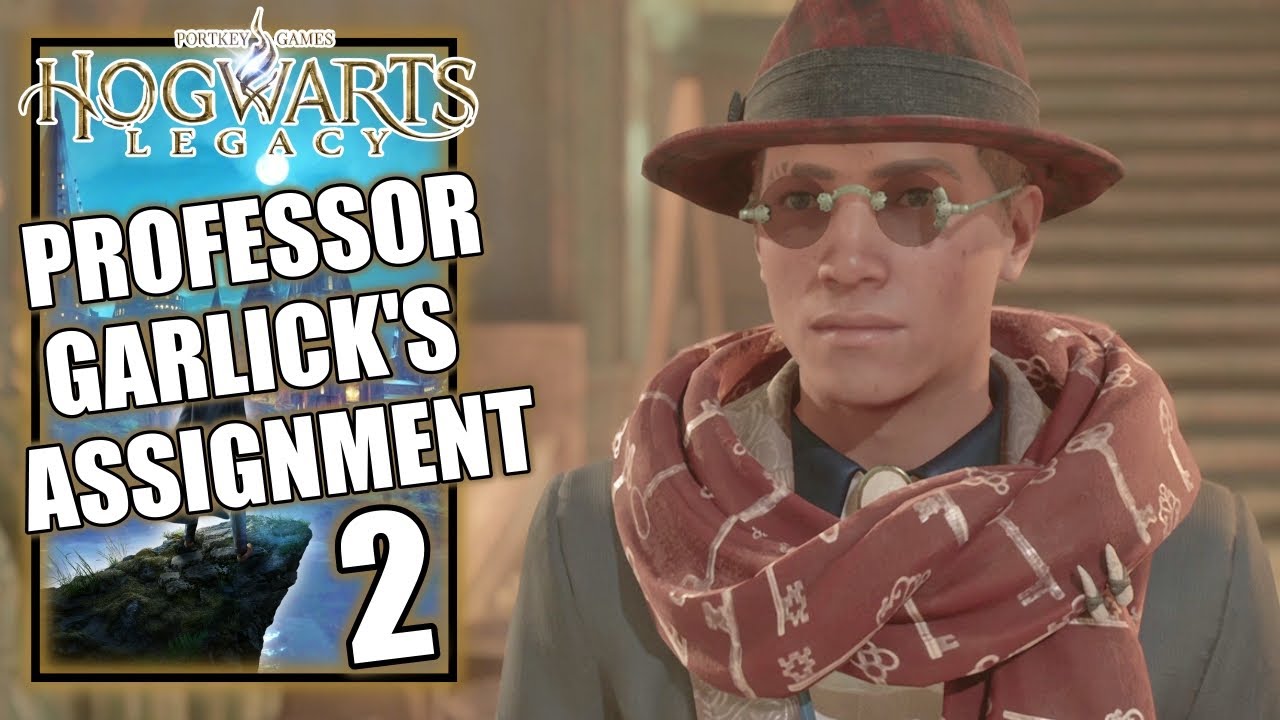 Hogwarts Legacy – Professor Garlick's Assignment 2 - Unlock Flipendo Spell