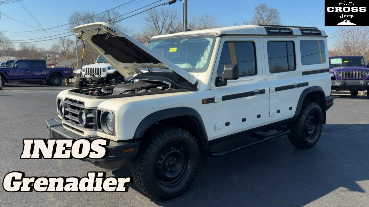 2024 Ineos Grenadier Scottish White Walk Around | 3.0L Turbo Inline-6 | 4WD | One Owner