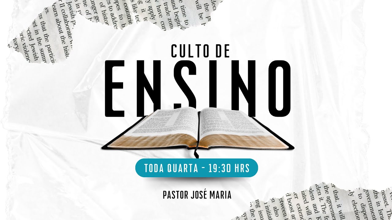 CULTO DE ENSINO ( ao vivo ) A verdade sobre o jejum