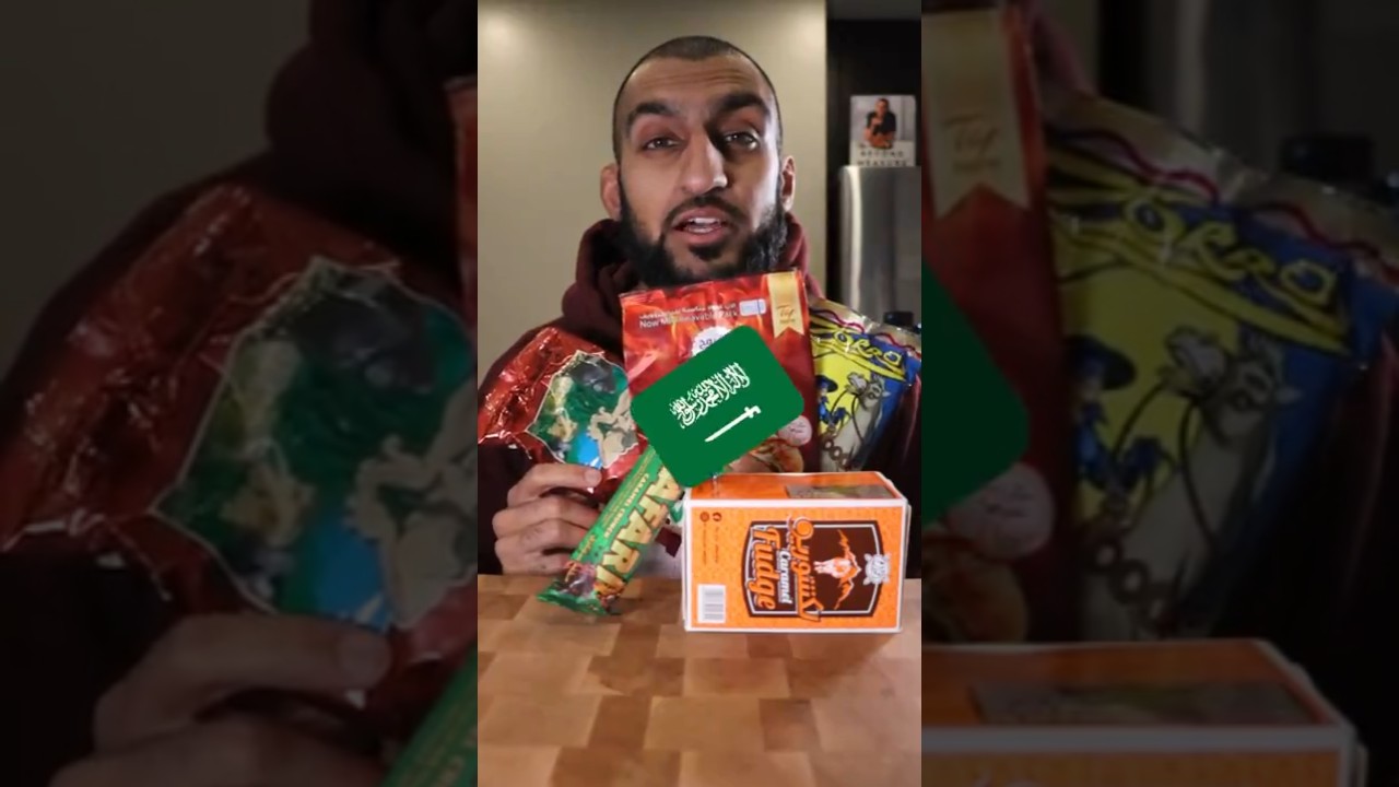 Let's Try SAUDI ARABIAN Snacks
