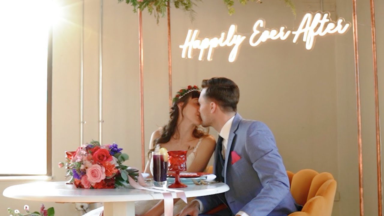 Czech Inspired Styled Shoot | The Olympic | Cedar Rapids, Iowa | Gems & Joy