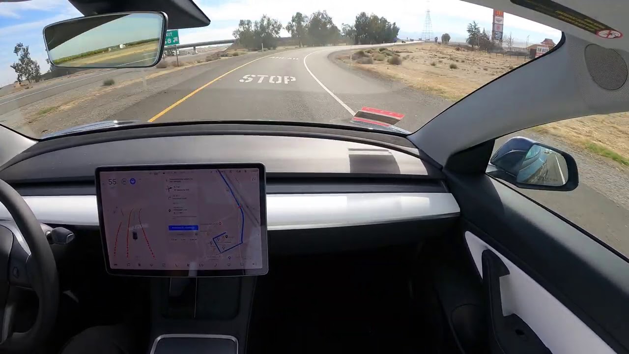 Tesla Autopilot FSD San Francisco to Los Angeles with Zero Interventions
