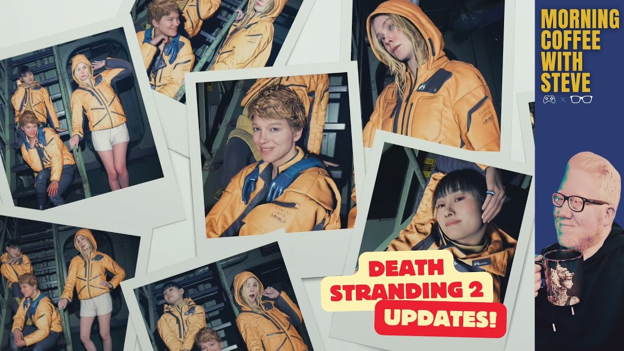 Death Stranding 2 UPDATES - Photo Mode, New Characters, No Release Date - Morning Coffee with Steve