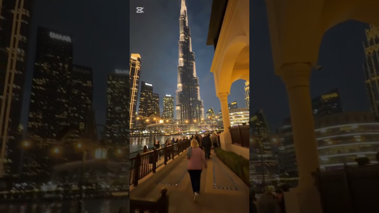 Dubai Tower Nights: Marina, Fountain & Ain Dubai Views”