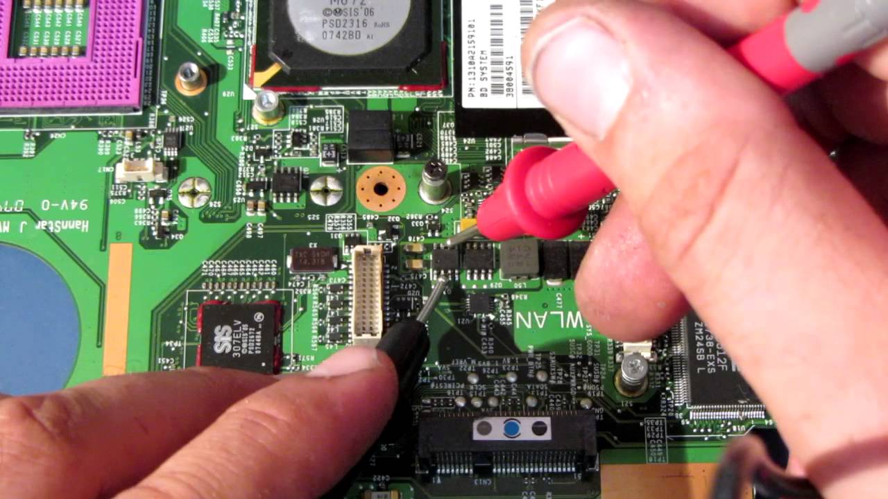 Ремонт ноутбука fujitsu-siemens V5535