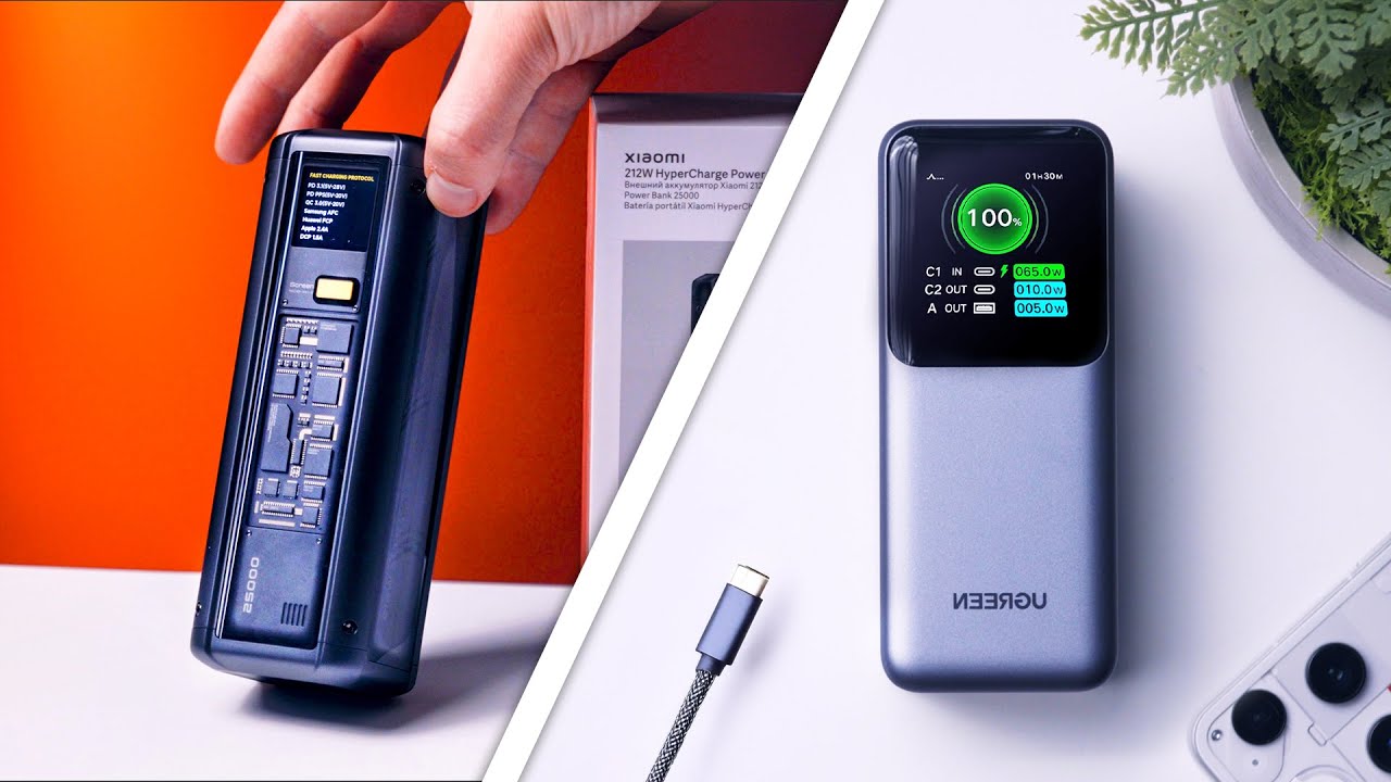 Moje nejoblíbenější powerbanky roku 2025.