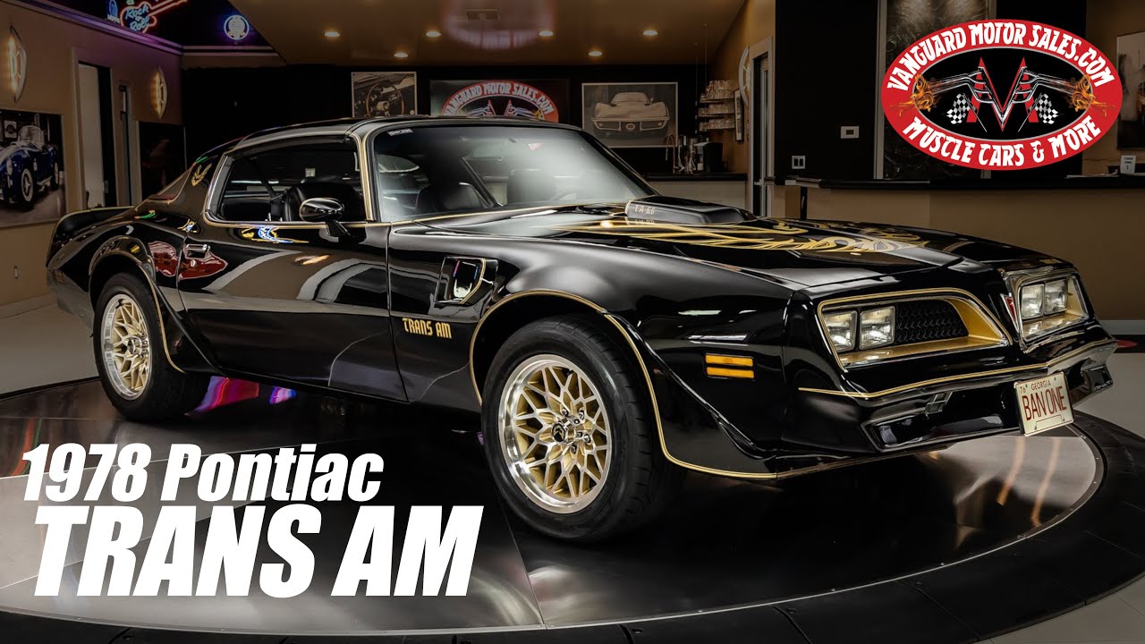 1978 Pontiac Firebird Trans Am For Sale Vanguard Motor Sales #7464