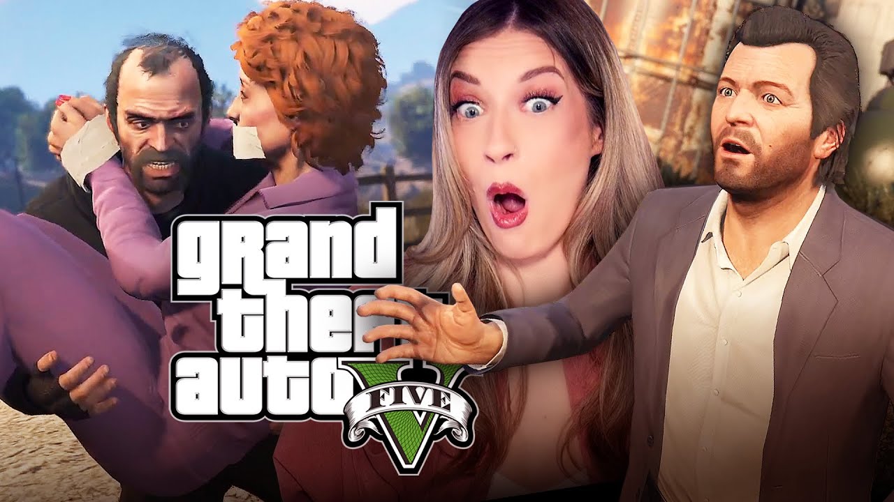 HE KIDNAPPED HER?! | Grand Theft Auto 5 First Blind Playthrough | basicwitgirl | Part 16